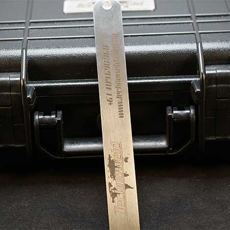 Stainless Steel Ruler 15cm Back