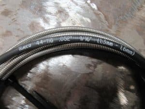 Liner size markings 1.3mm – 1.6mm