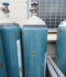16% CO2 & 3% O2 in Argon cylinder