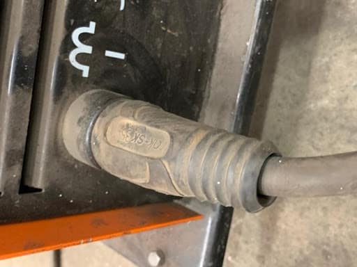 Work return lead connection