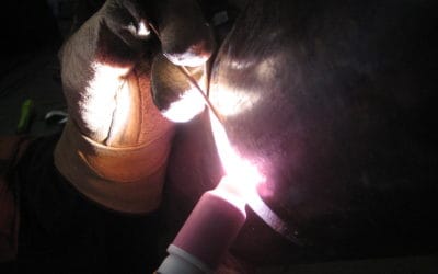 What type and size of electrode should you use for GTAW and why?
