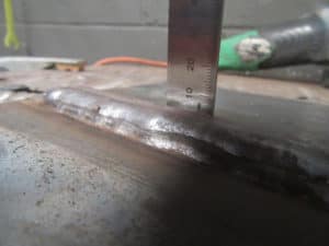 Excess reinforcement. The Most Common Welding Defects: Causes and Remedies